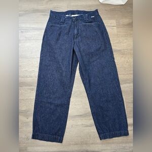 Burley's Element Skateboards Jeans Pants Mens Size 32 Dark Wash Pockets